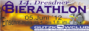 Einschreibung 14. Dresdner Bierathlon
