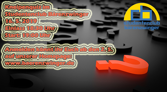 Kneipenquiz im Bärenzwinger