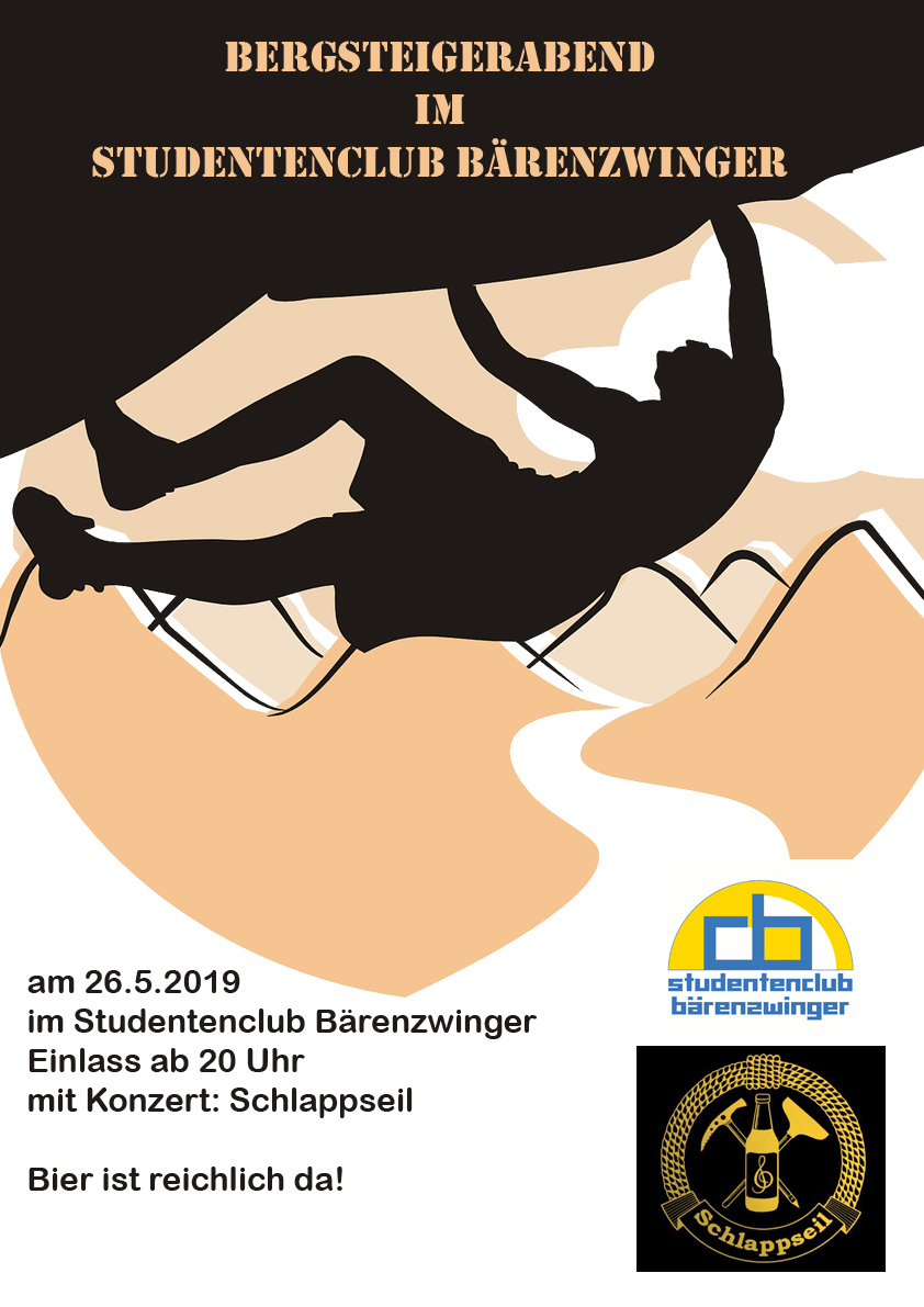 Bergsteigerabend mit Schlappseil